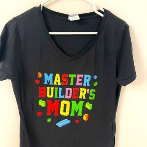 Lego Mom Builder V-Neck - Size M